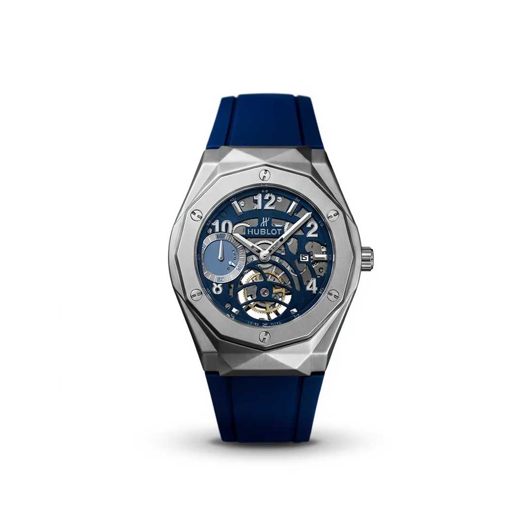 Hublot Classic Fusion Orlinski Edition Blue Skeleton Dial
