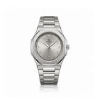 Elegant Royal Arabic Men's Watch - Silver White Dial