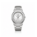 Elegant Royal Arabic Men's Watch - Pure White Dial