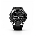 C-SHOCK Dual Display Sports Watch I Shock Resistant 5BAR Waterproof (Black Edition)