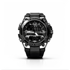 C-SHOCK Dual Display Sports Watch I Shock Resistant 5BAR Waterproof (Black Edition)