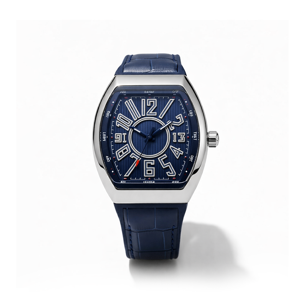 Franck Muller Vanguard Blue Dial Luxury Watch – Blue Edition