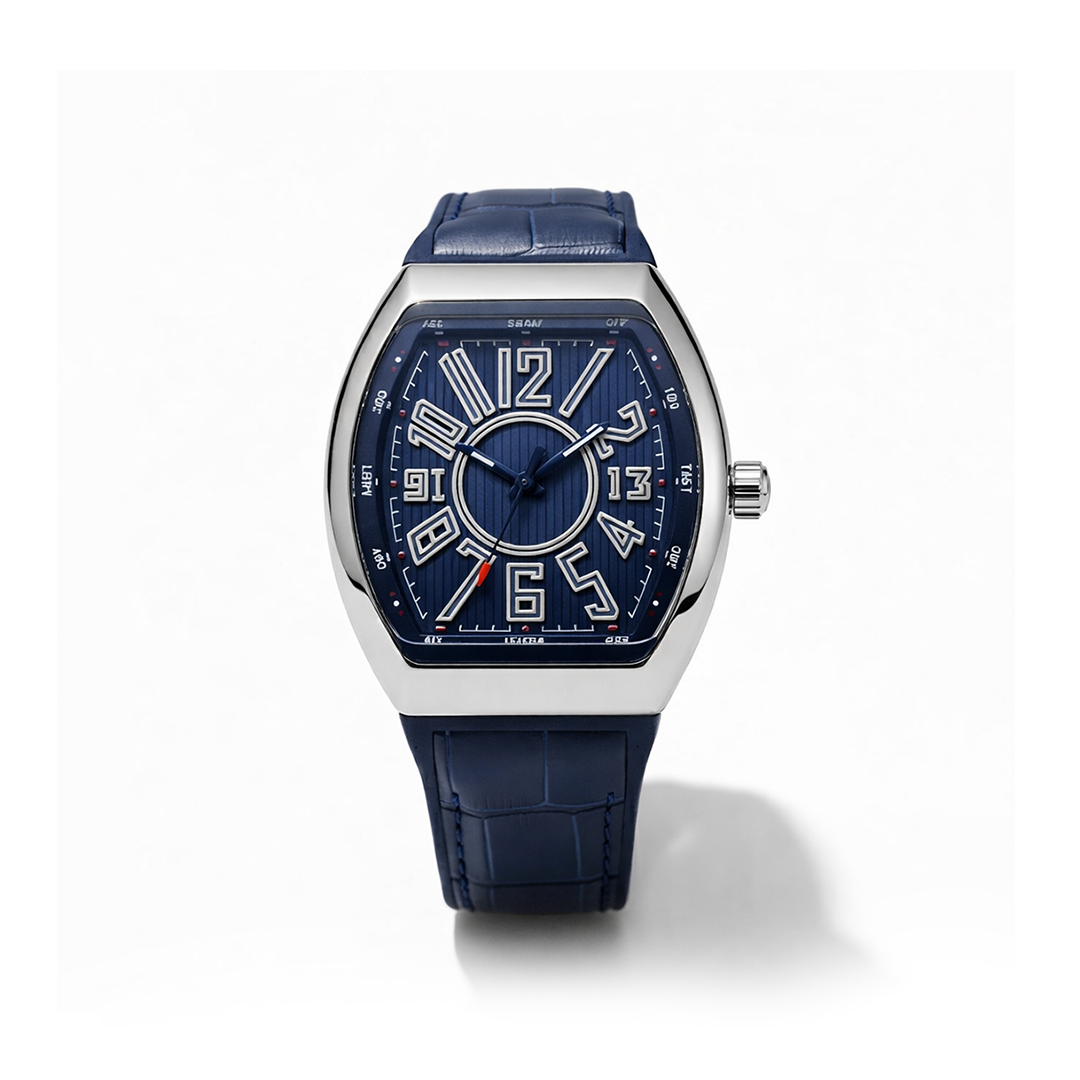 Franck Muller Vanguard Blue Dial Luxury Watch – Blue Edition