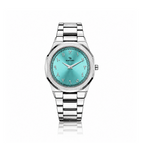 Elegant Royal Arabic Men's Watch - Aqua Blue Dial