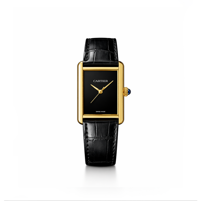 Cartier Tank Louis Cartier Watch - Black Edition
