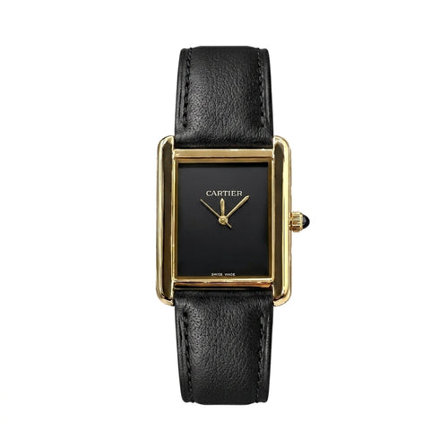 Cartier Tank Louis - Gold dial Black (Random Strap)