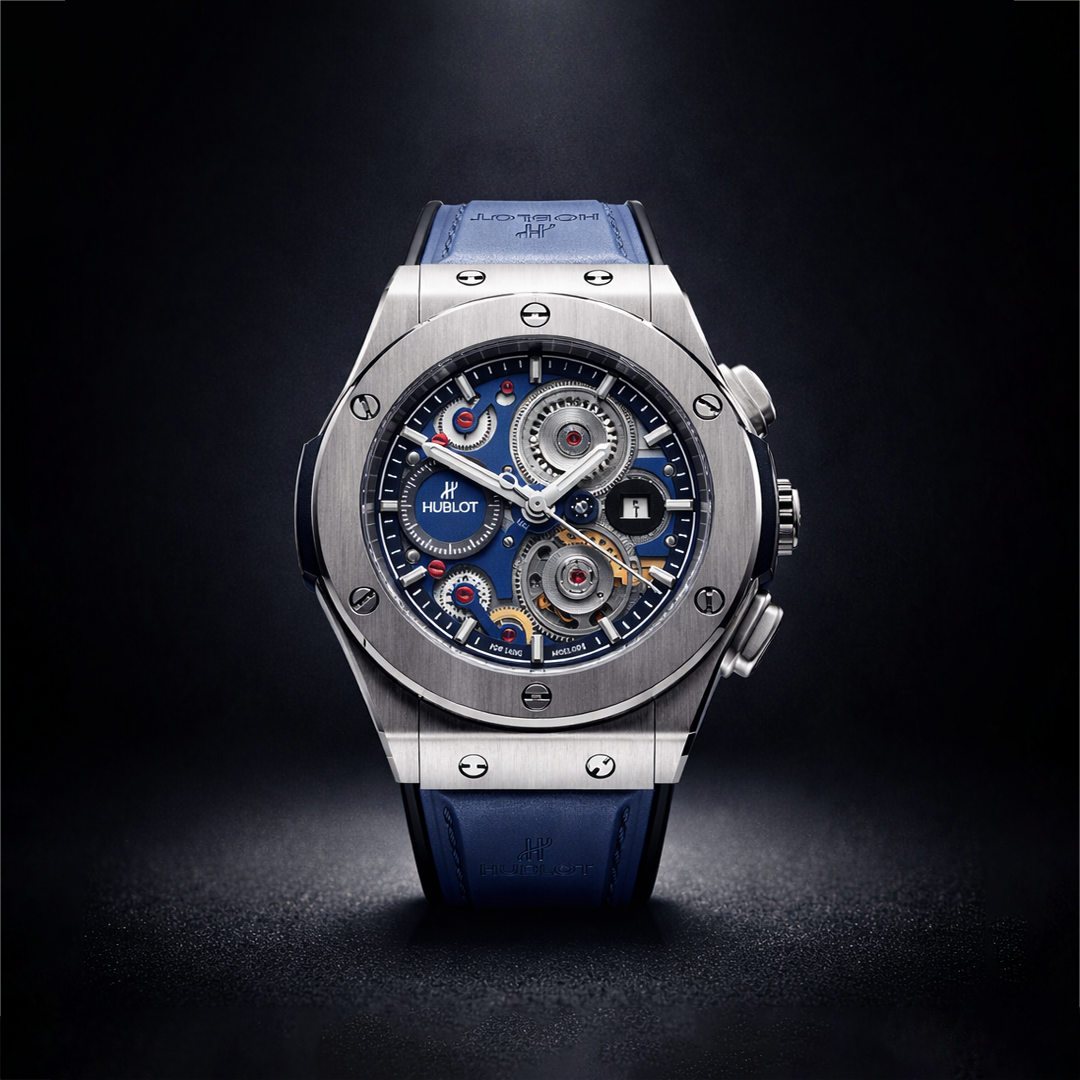 Hublot Big Bang MECA-10 Blue Dial – Skeleton Luxury Men’s Watch