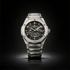 Hublot Skeleton heavy weight – Green and Black Dial
