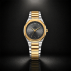 Elegant Royal Arabic Men's Watch - Grey Dial