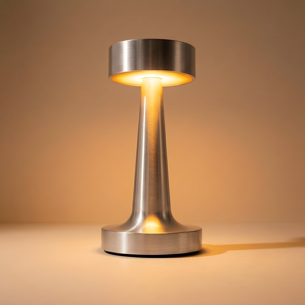 Premium Metalic LED Lamp(Dumbbell)