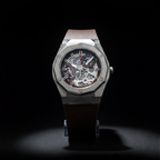 Octagonal Skeleton Watch