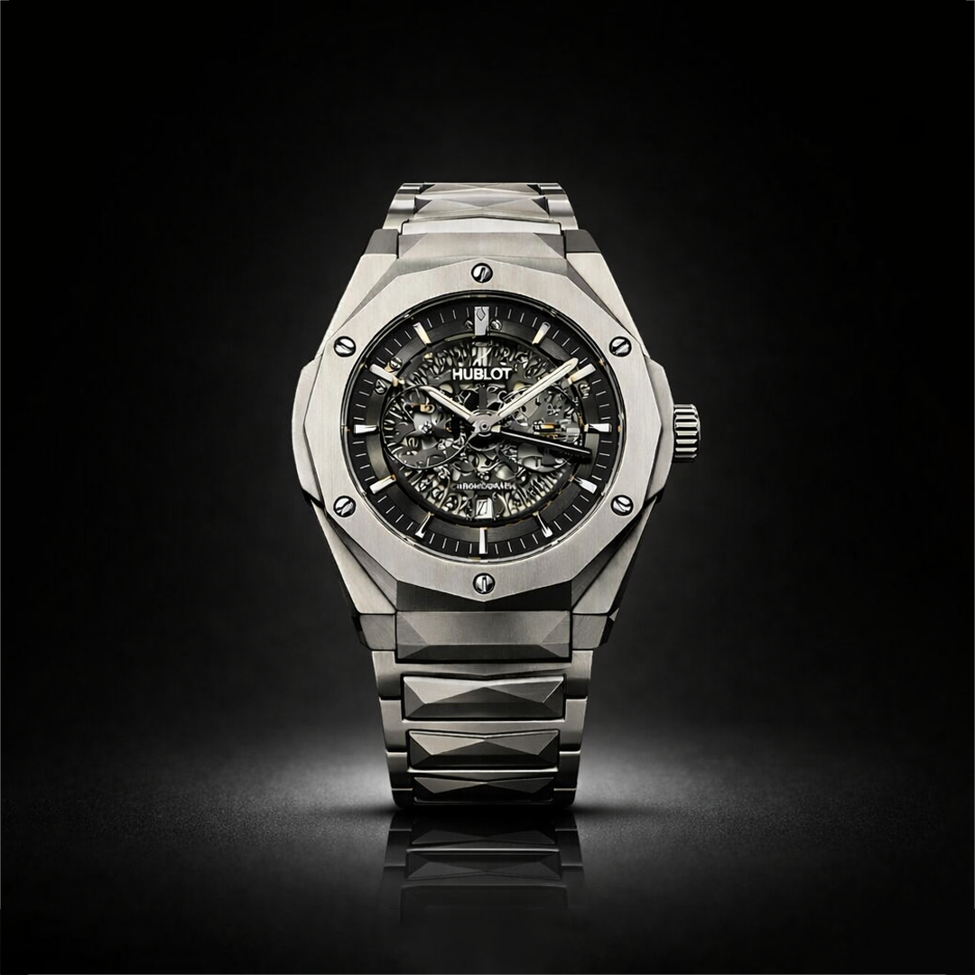 Hublot Classic Fusion Orlinski Edition – Geometric Skeleton Dial Luxury Watch