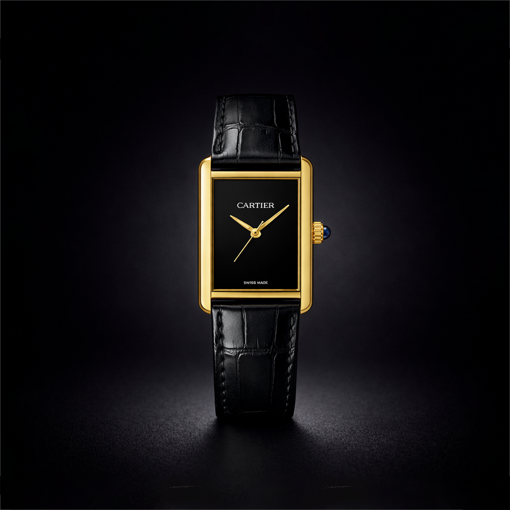 Cartier Tank Louis Cartier Watch - Black Edition