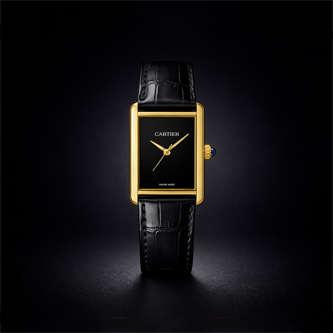 Cartier Tank Louis Cartier Watch - Black Edition