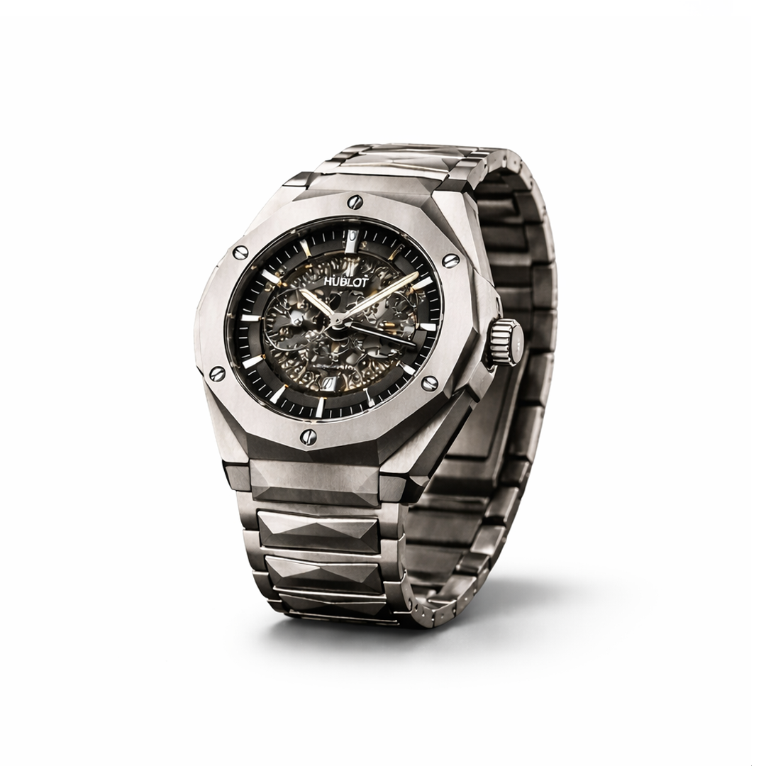 Hublot Classic Fusion Orlinski Edition – Geometric Skeleton Dial Luxury Watch