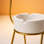 Premium Golden Deer Ashtray