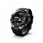 C-SHOCK Dual Display Sports Watch I Shock Resistant 5BAR Waterproof (Black Edition)