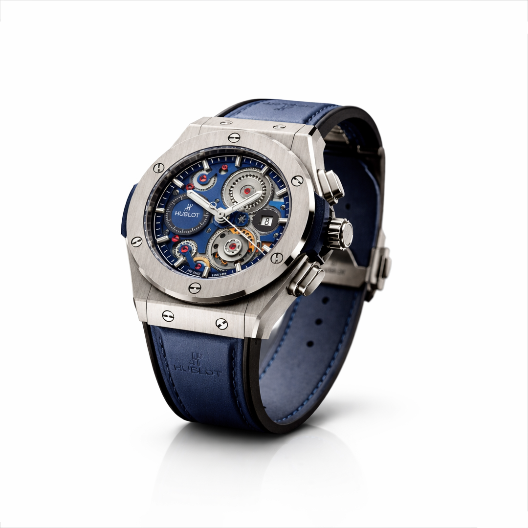 Hublot Big Bang MECA-10 Blue Dial – Skeleton Luxury Men’s Watch