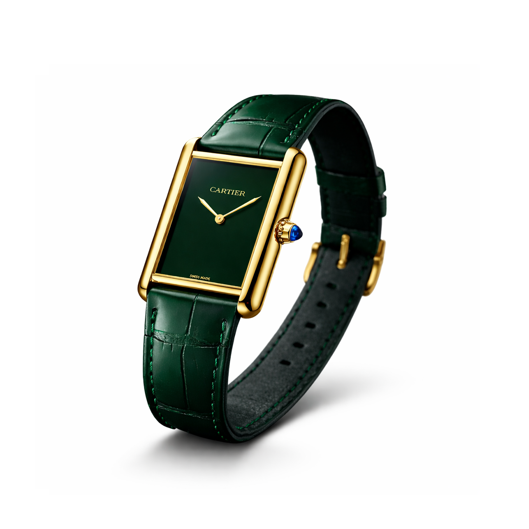 Cartier Tank Louis Cartier Watch - Emerald Green Edition
