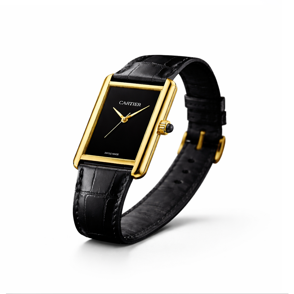 Cartier Tank Louis Cartier Watch - Black Edition