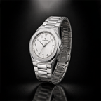 Elegant Royal Arabic Men's Watch - Pure White Dial