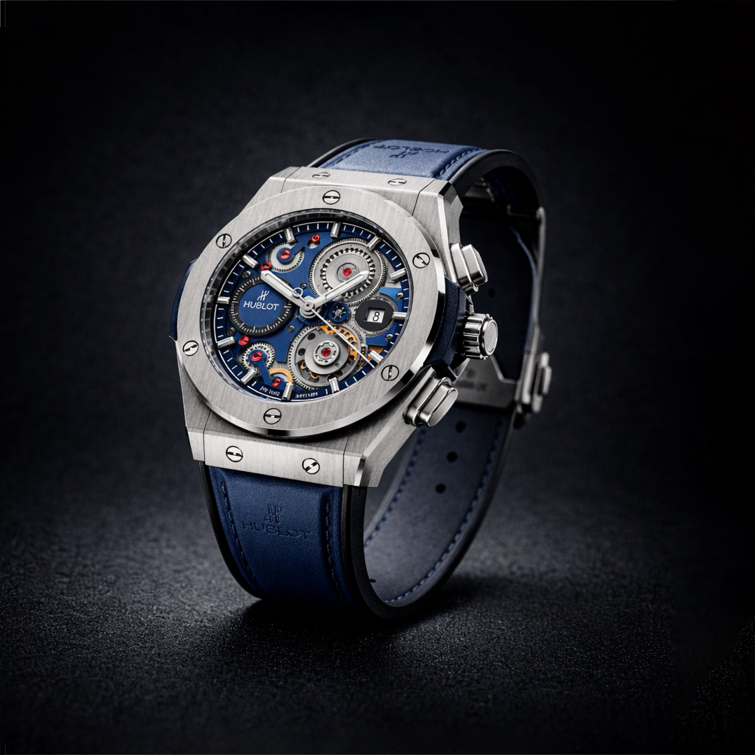 Hublot Big Bang MECA-10 Blue Dial – Skeleton Luxury Men’s Watch