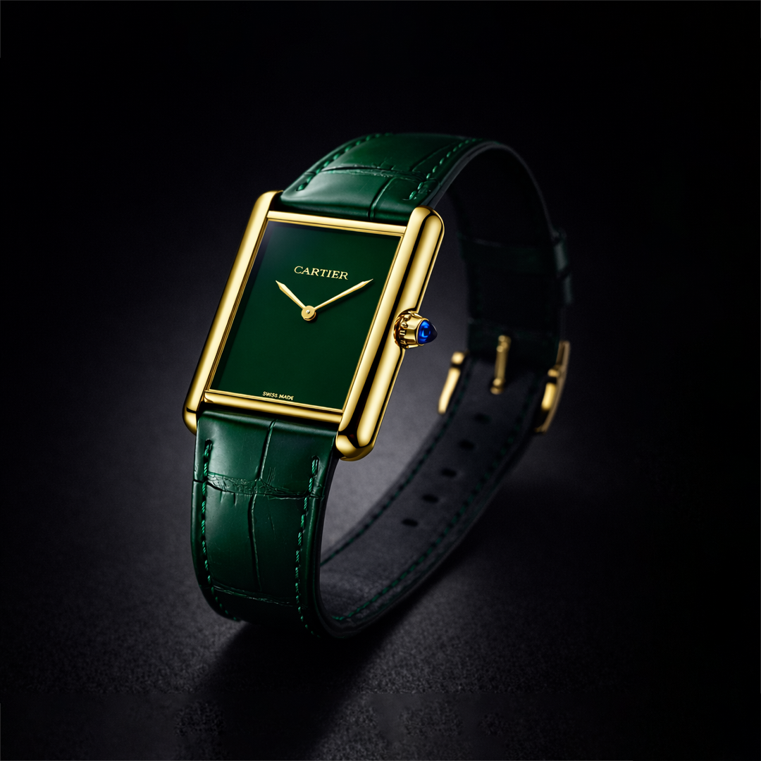 Cartier Tank Louis Cartier Watch - Emerald Green Edition