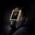 Cartier Tank Louis Cartier Watch - Black Edition
