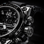 C-SHOCK Dual Display Sports Watch I Shock Resistant 5BAR Waterproof (Black Edition)
