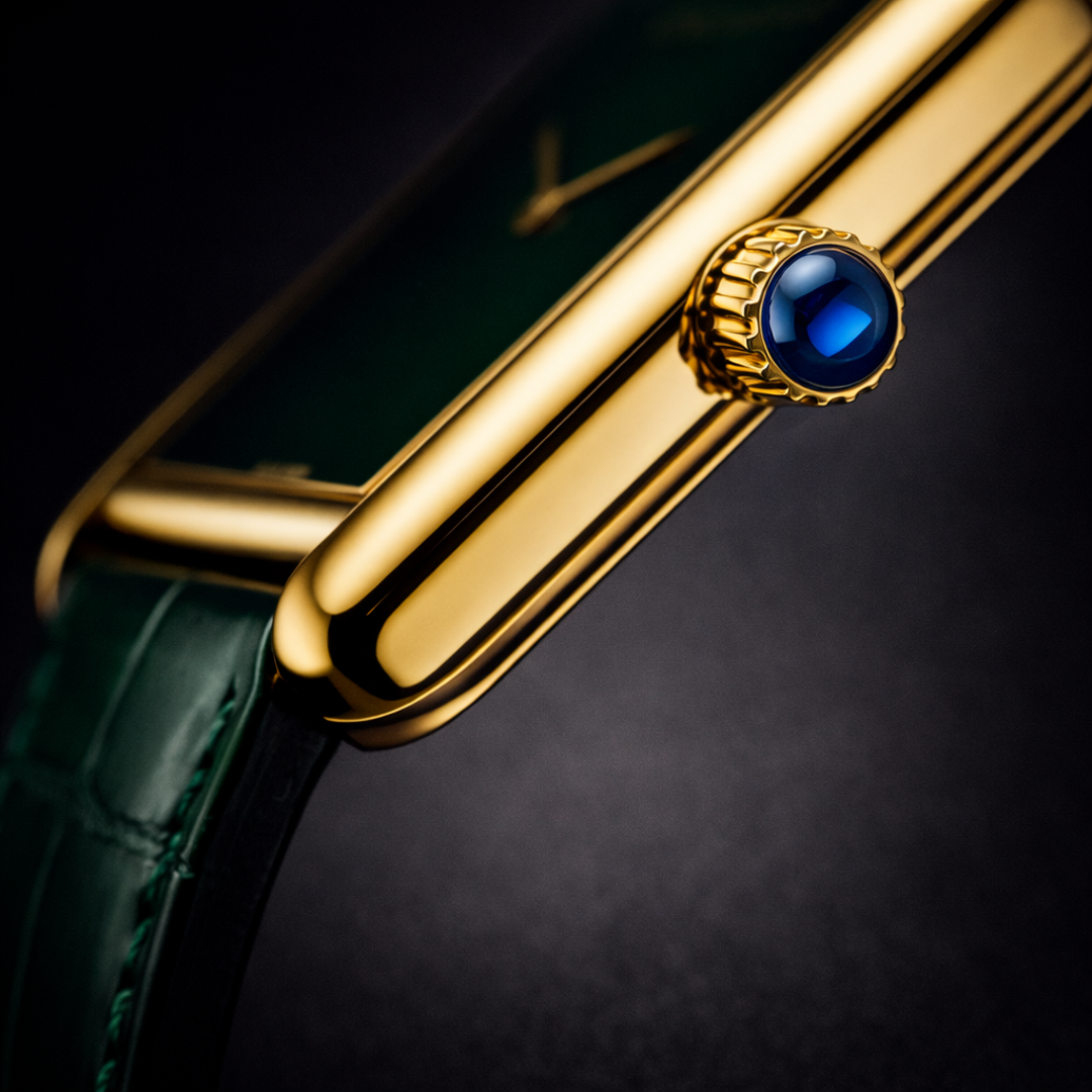 Cartier Tank Louis Cartier Watch - Emerald Green Edition