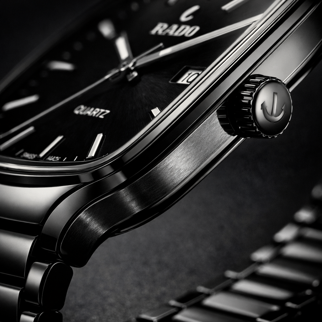 Rado Integral Black Dial Ceramic Watch – Black Edition