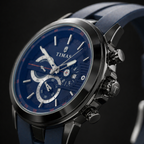 Timas Premium Quartz Sporty Design - Midnight Blue