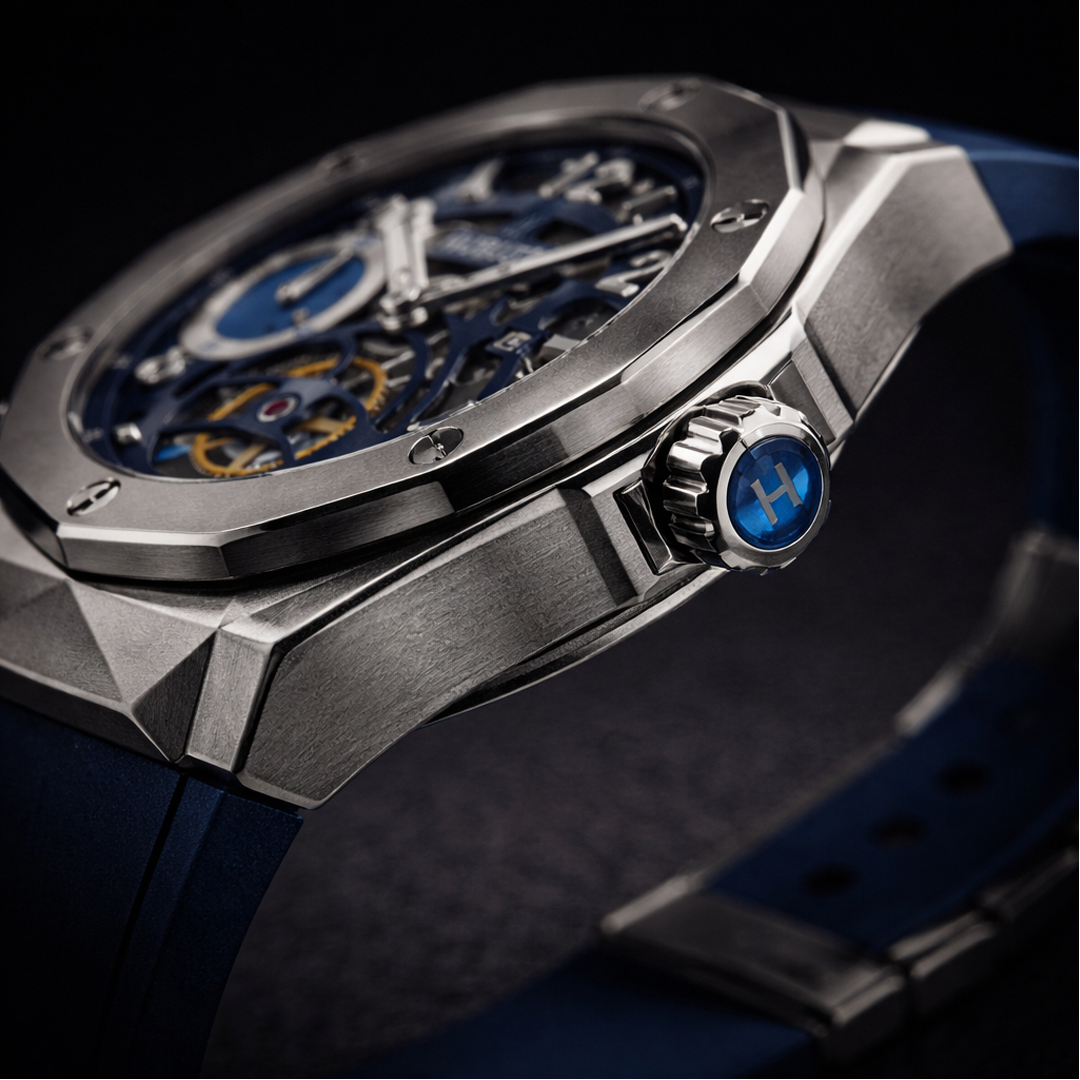 Hublot Classic Fusion Orlinski Edition Blue Skeleton Dial