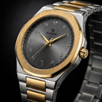 Elegant Royal Arabic Men's Watch - Grey Dial