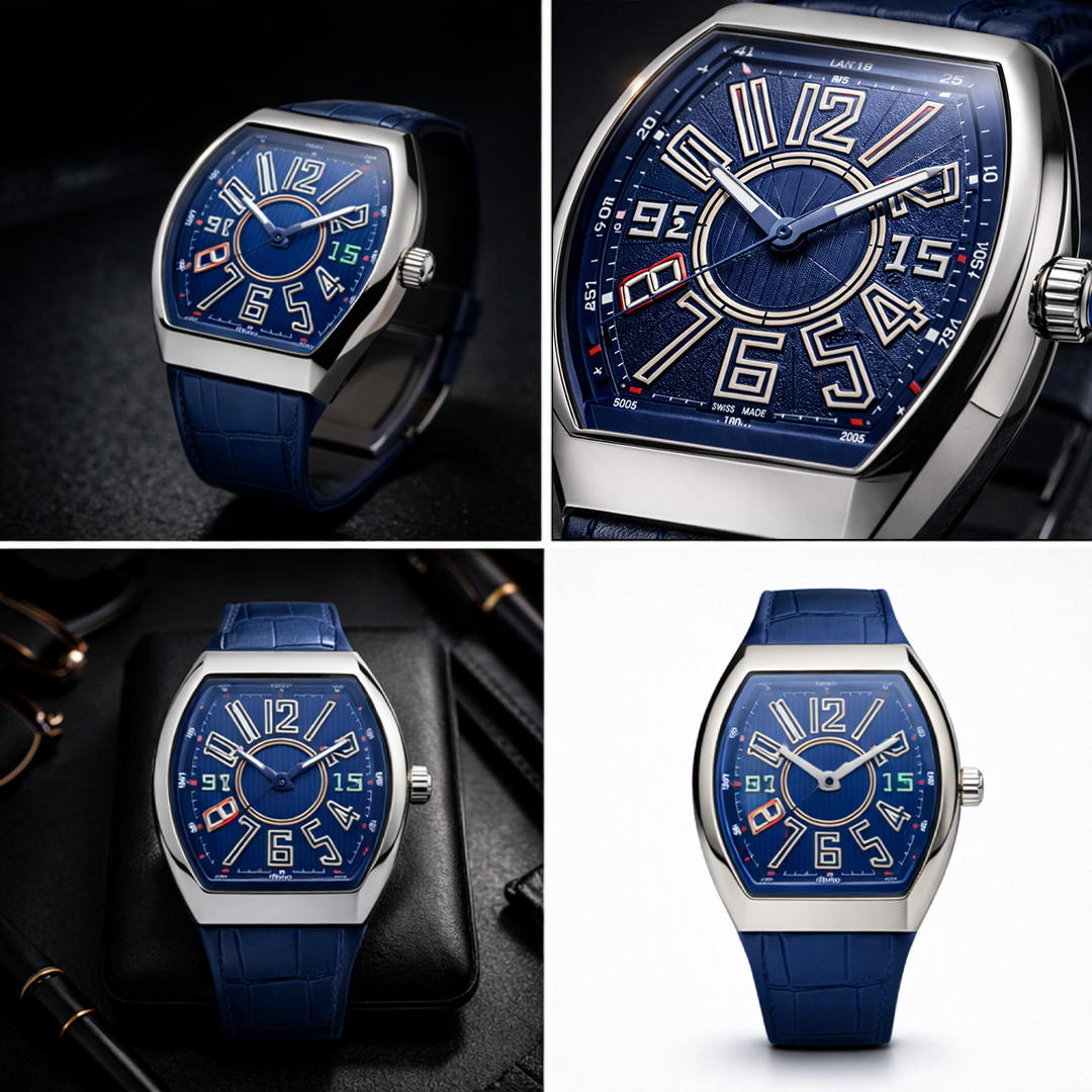 Franck Muller Vanguard Blue Dial Luxury Watch – Blue Edition