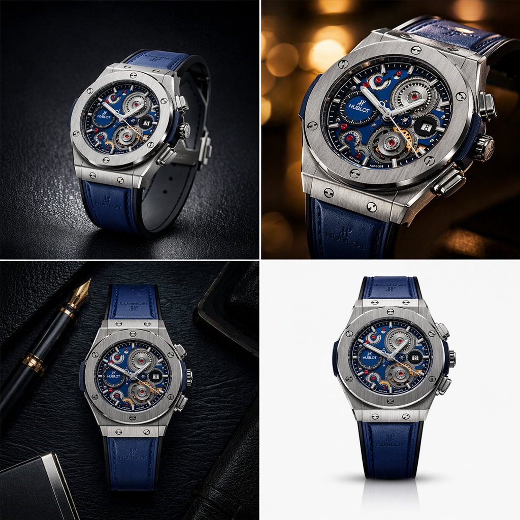 Hublot Big Bang MECA-10 Blue Dial – Skeleton Luxury Men’s Watch