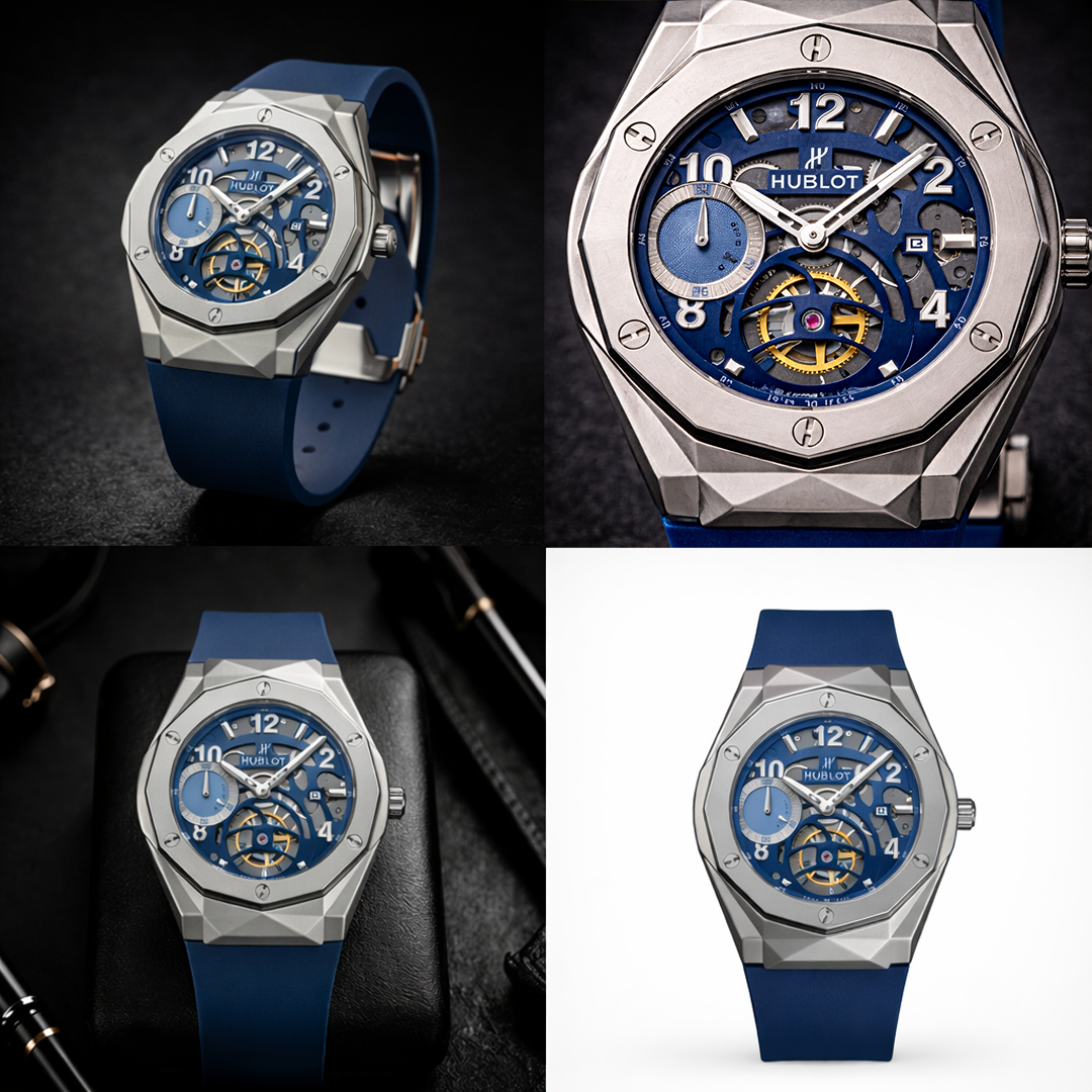 Hublot Classic Fusion Orlinski Edition Blue Skeleton Dial