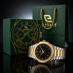 Elegant Royal Arabic Men's Watch - Black Dial
