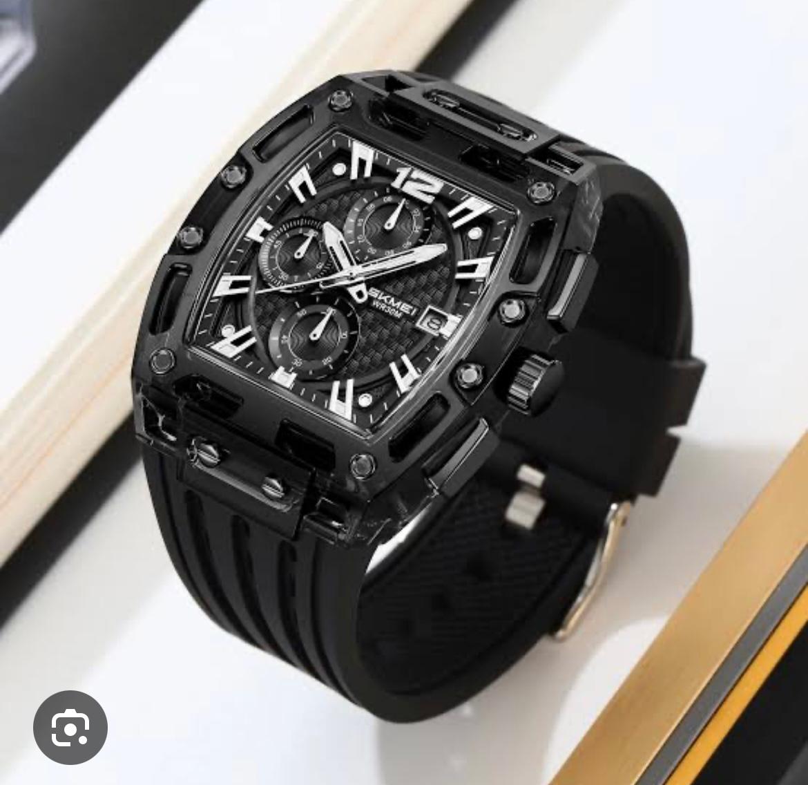 SKMEI Transparen – Silicone Strap | Quartz Analog | Water Resistant