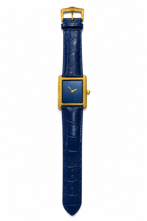 Cartier Tank - Blue Edition