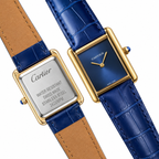 Cartier Tank - Blue Edition