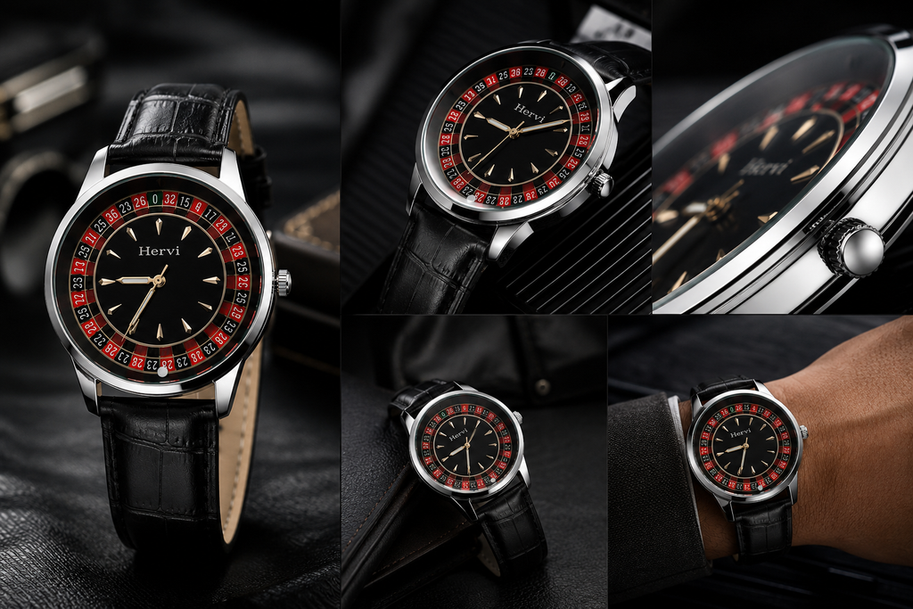 Casino Roulette Watch (rotating inside)