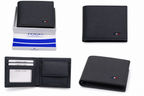 TIMAS Genuine Leather Men's Wallet –  Multiple Card Slots BLACK
