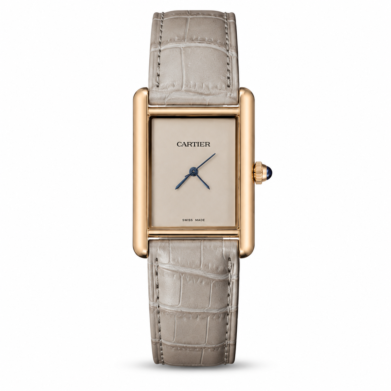 Cartier Tank Louis Cartier Watch - Ash Grey Silver Edition