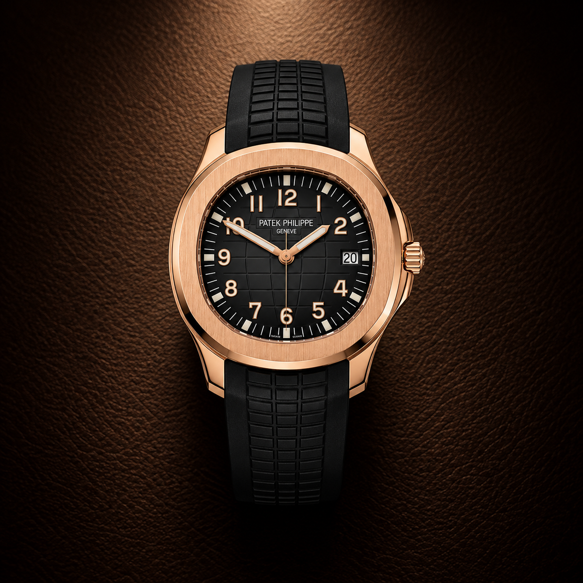 Patek Philippe Aquanaut | Rose Gold Black