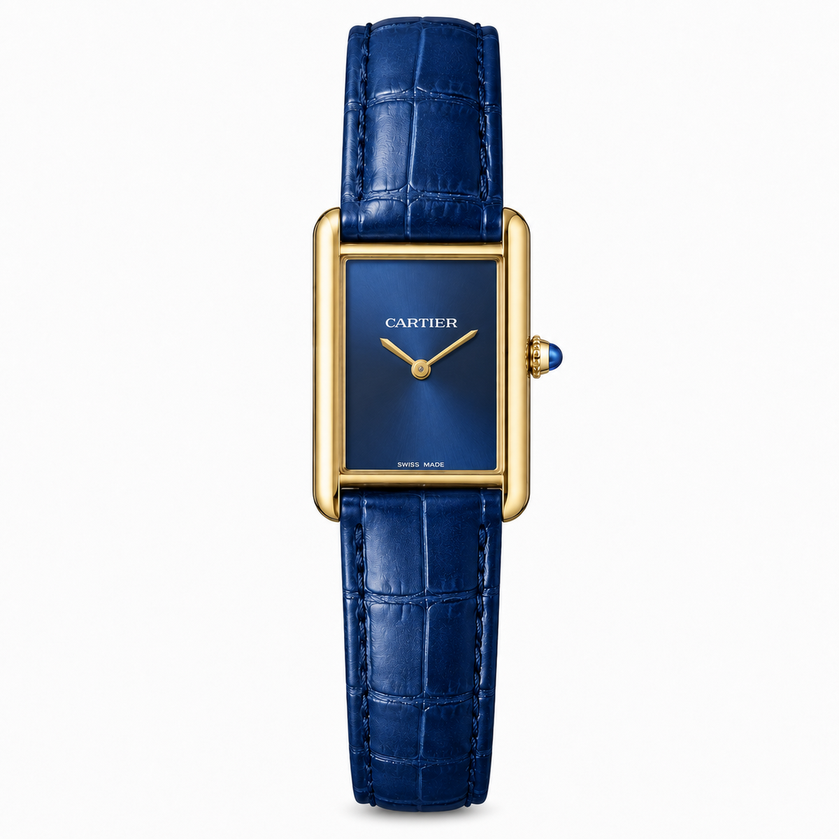 Cartier Tank - Blue Edition