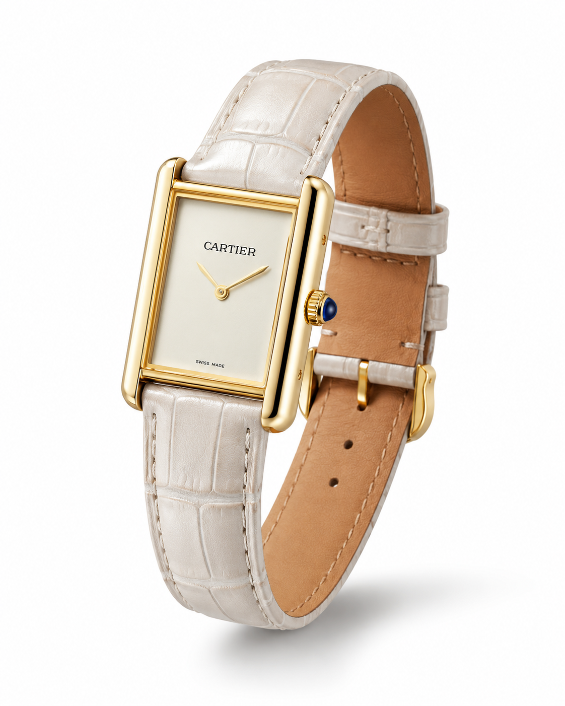 Cartier Tank Louis Cartier Watch - Ash Grey Silver Edition