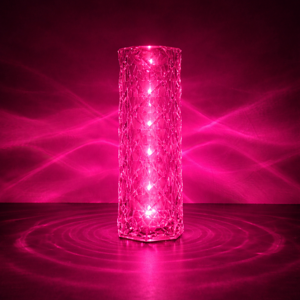 Crystal Diamond RGB Lamp