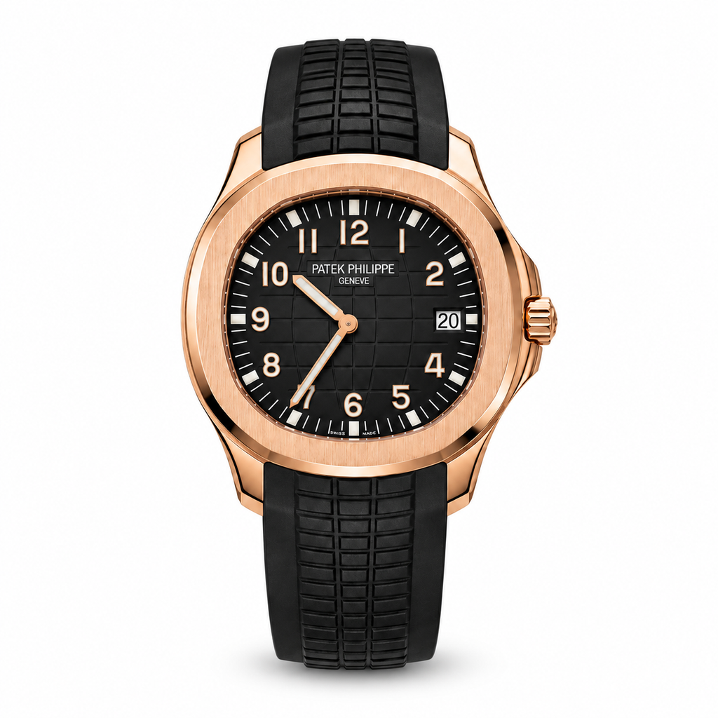 Patek Philippe Aquanaut | Rose Gold Black