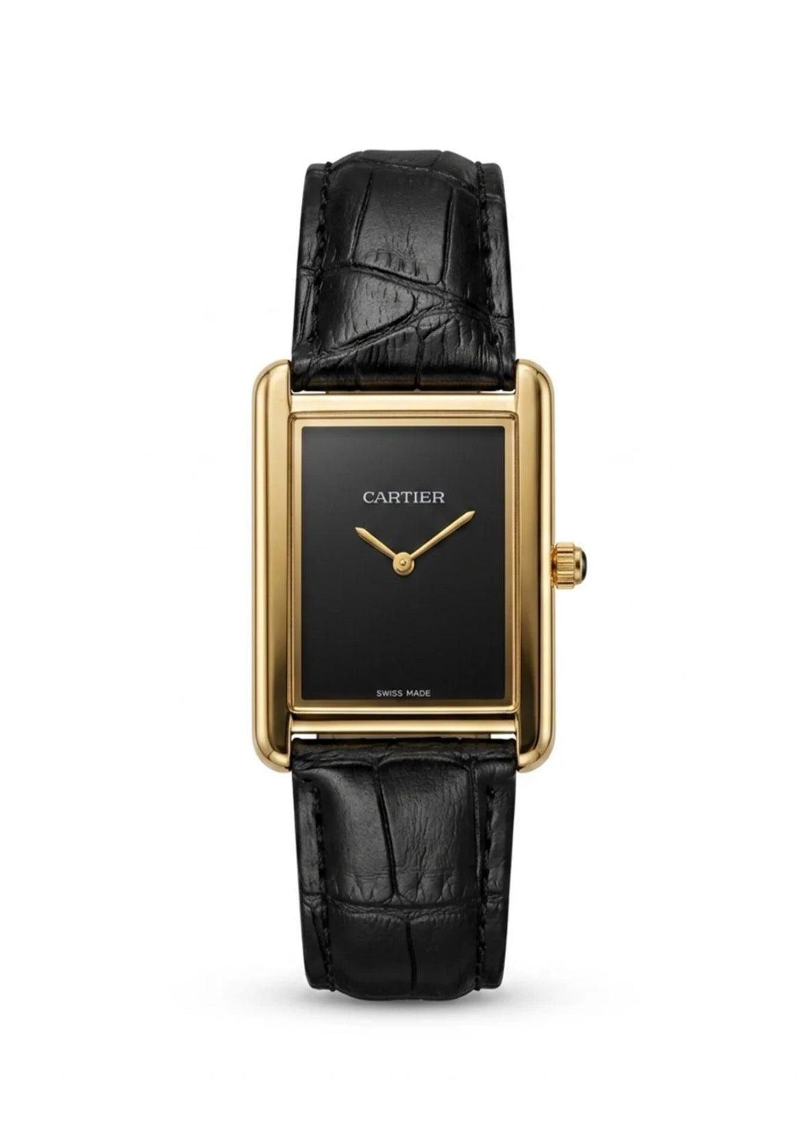 Cartier Tank - Gold dial Black (Random Strap)
